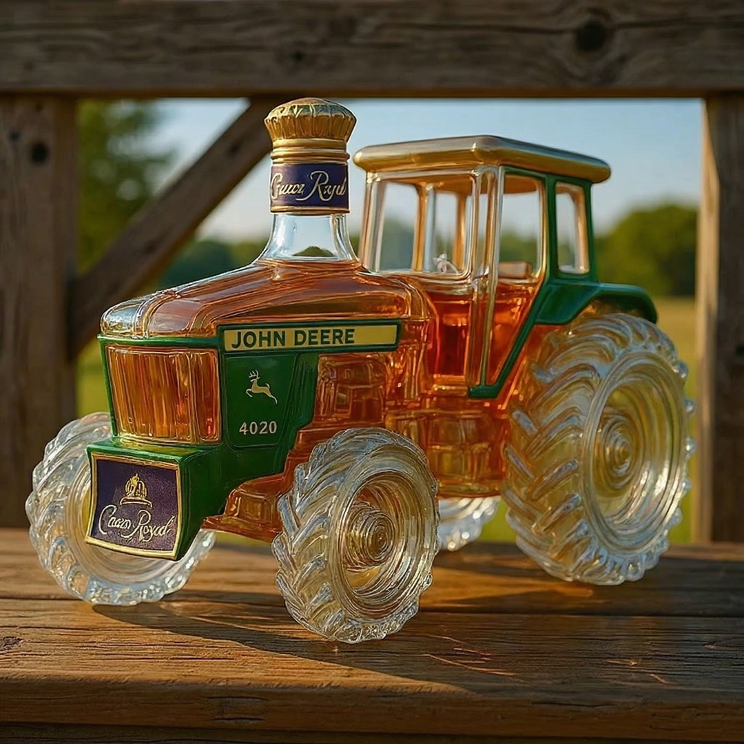 4020 Butelka whisky ze szkła