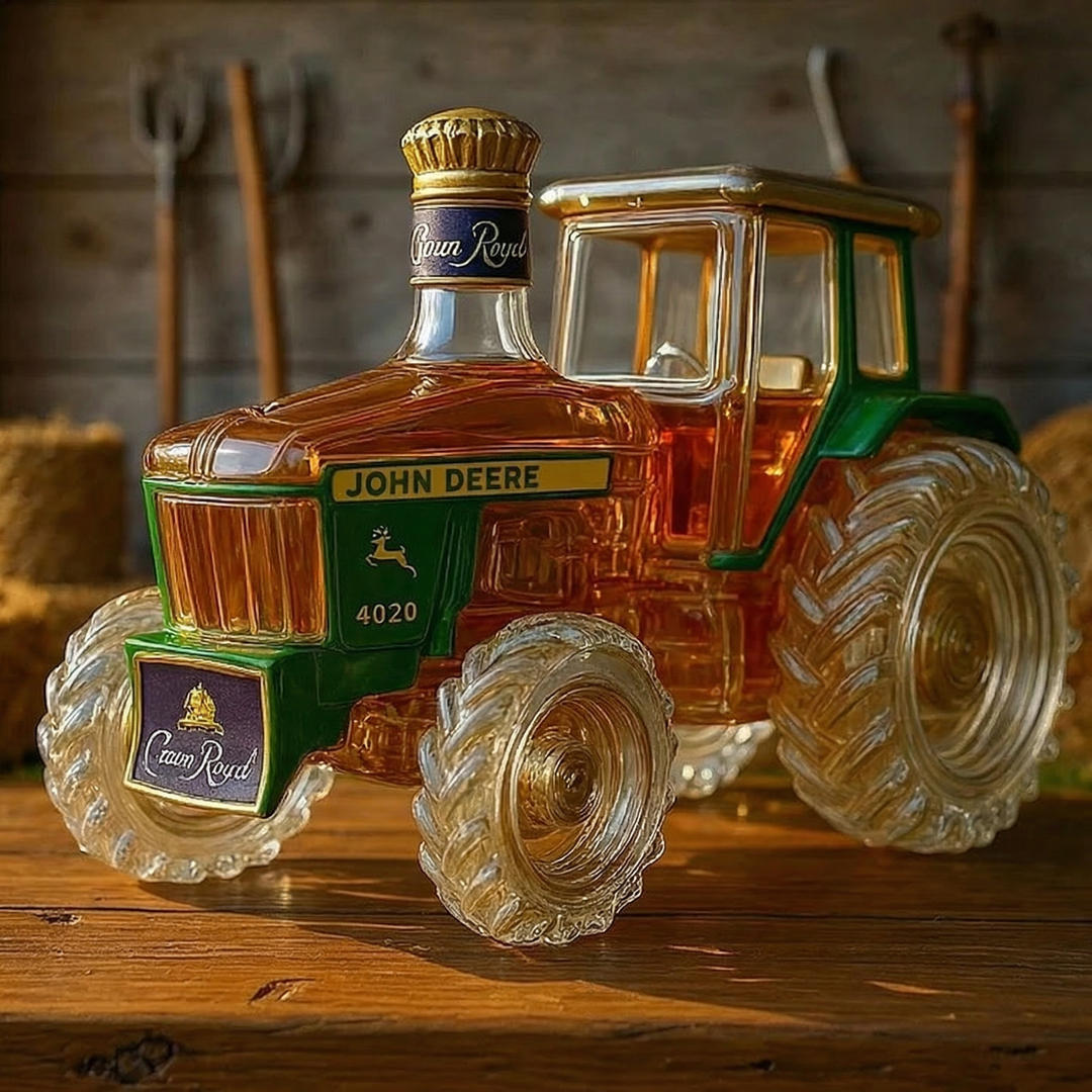 4020 Butelka whisky ze szkła