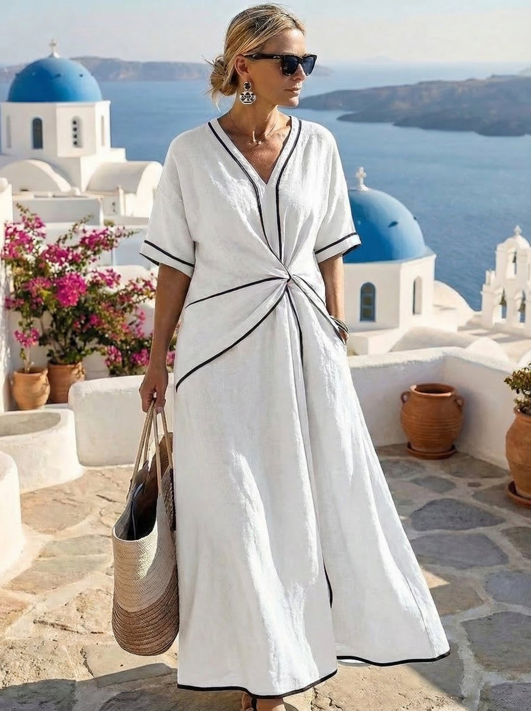 Santorini™ letnia sukienka