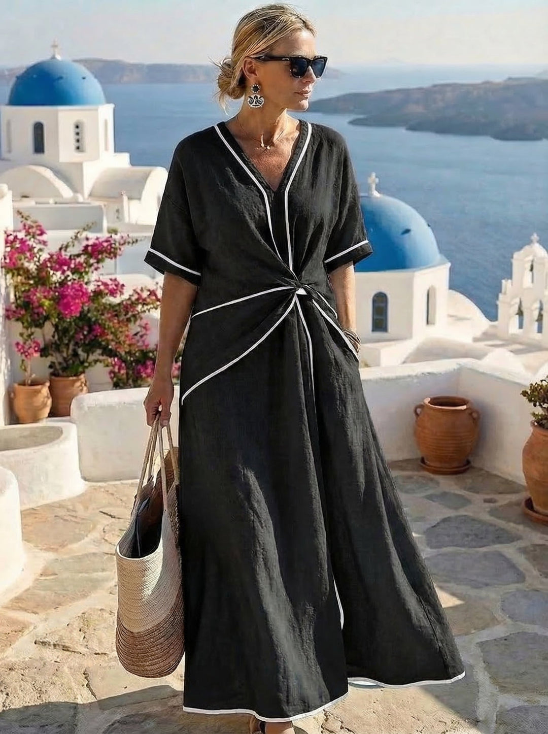Santorini™ letnia sukienka