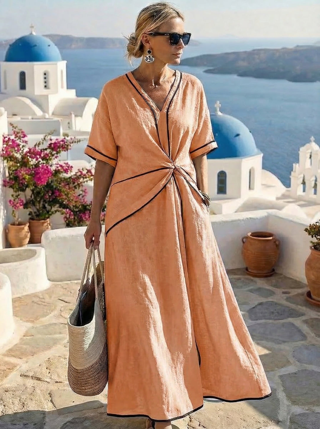 Santorini™ letnia sukienka