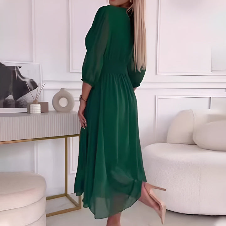 Aurora™ | Elegancka sukienka kopertowa