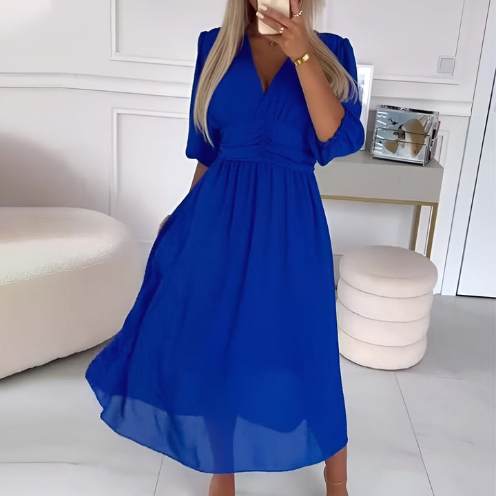 Aurora™ | Elegancka sukienka kopertowa