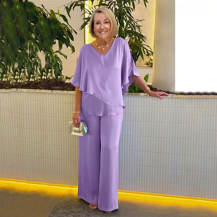Sarina™ Elegancki dwuczęściowy zestaw