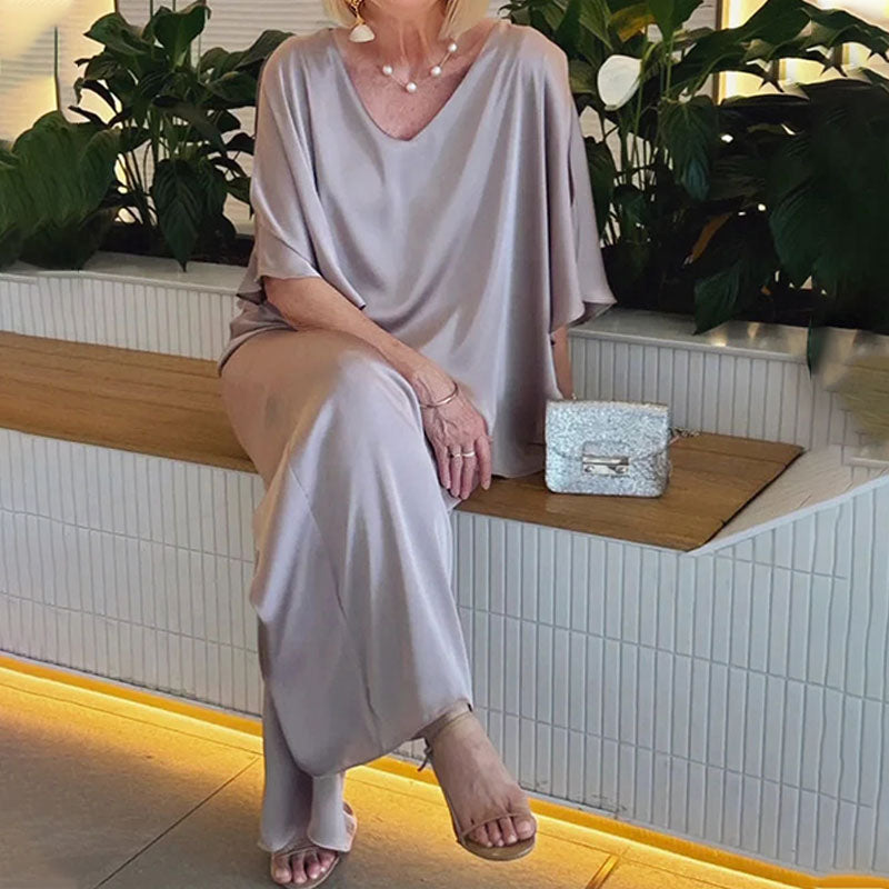 Selina | Elegancki dwuczęściowy zestaw o zwiewnej sylwetce