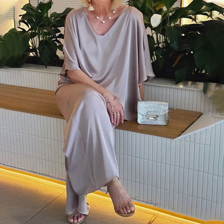 Selina | Elegancki dwuczęściowy zestaw o zwiewnej sylwetce